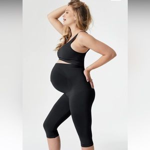 Blanqi maternity belly support crop leggings